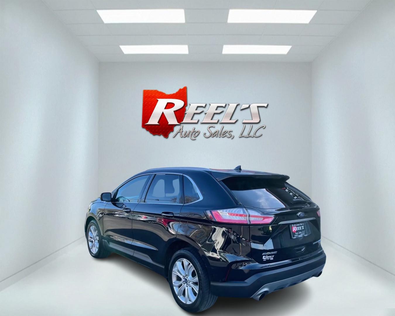 2020 Black /Beige Ford Edge Titanium AWD (2FMPK4K96LB) with an 2.0L I4 DOHC 16V Turbo engine, 8A transmission, located at 11115 Chardon Rd. , Chardon, OH, 44024, (440) 214-9705, 41.580246, -81.241943 - Photo#10